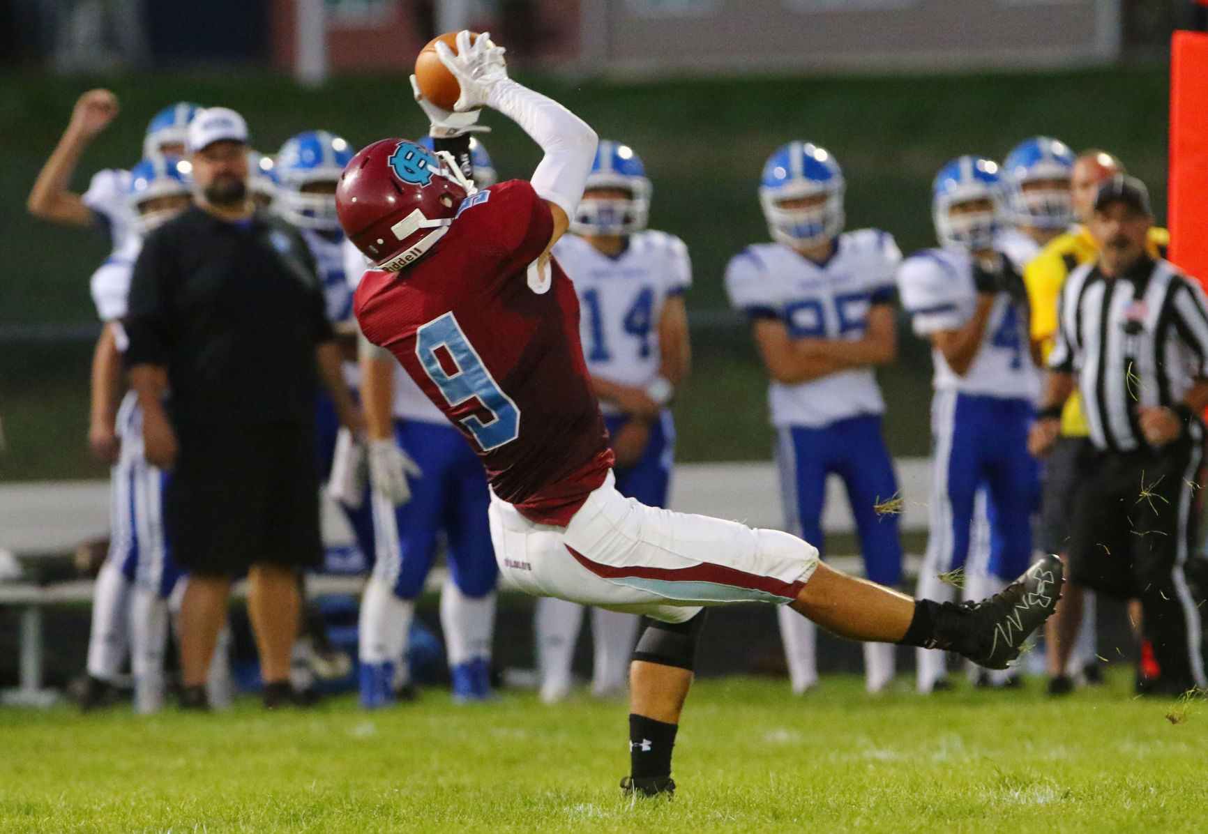 Boone Grove at Hanover Central football
